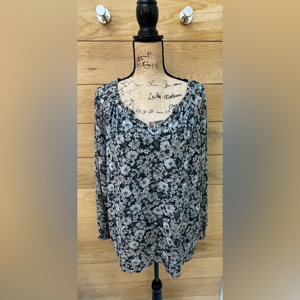 CAbi Peasant Blouse.  Size S.